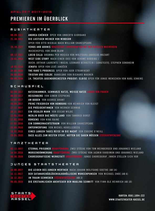 spielplan kassel 2017