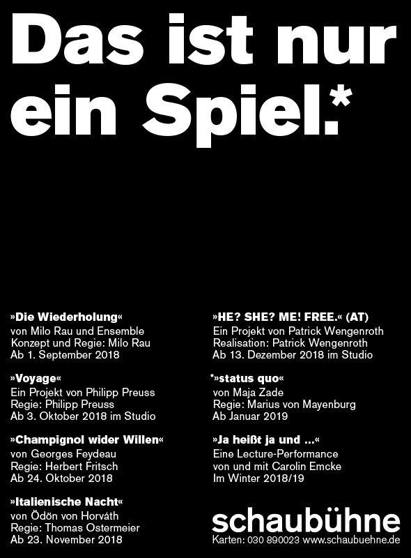spielplan schaubuehne 2018