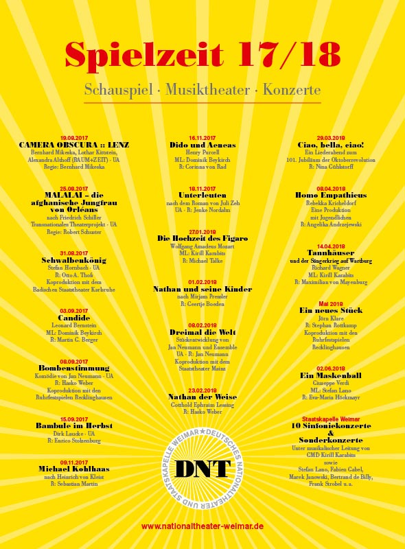 spielplan weimar 2017