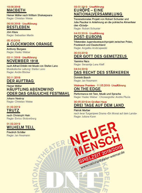 spielplan weimar 2018