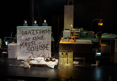 Schwabgasse 94 – Schauspielhaus Graz – David Bösch mit einer Hommage an Werner Schwab