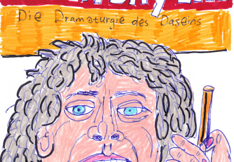 Carl Hegemann: Dramaturgie des Daseins – Essays als Dokumente einer Theaterbiografie mit Illustrationen von Vegard Vinge