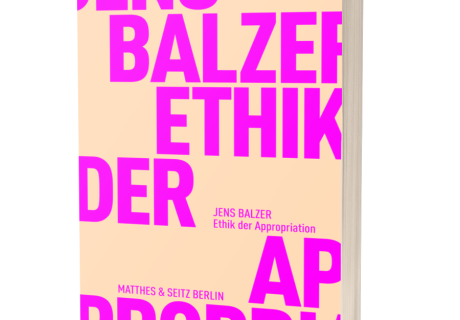 Jens Balzer: Ethik der Appropriation