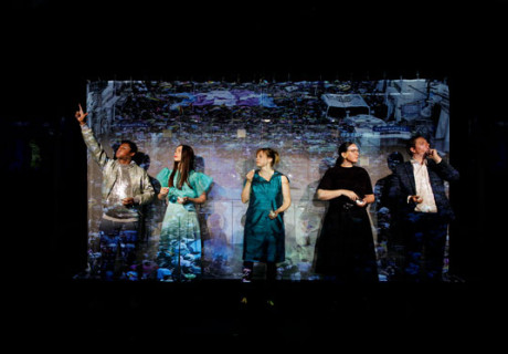 I love you, Turkey! – Staatstheater Nürnberg – Ceren Ercans Gruppentherapie im Istanbuler Waschsalon als DSE in Regie von Selen Kara