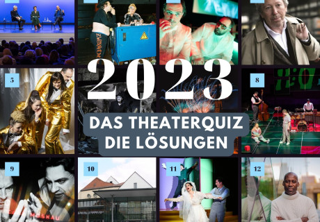 Das Theaterquiz 2023 – Die Lösungen