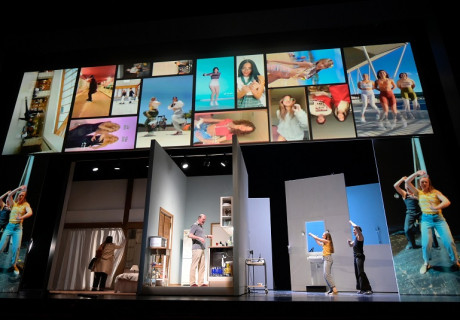 Der Morgenstern – Deutsches Schauspielhaus Hamburg – Viktor Bodó inszeniert Karl Ove Knausgårds Roman als überbordendes Film-Medley