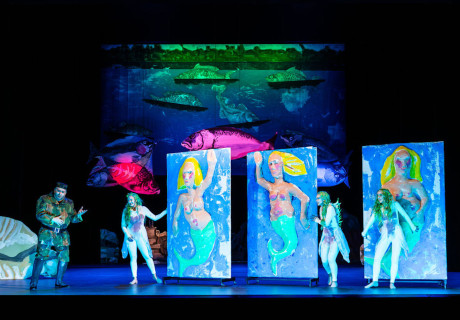  Das Rheingold – Staatstheater Meiningen – Malerfürst Markus Lüpertz bringt den ersten Teil von Richard Wagners Ring-Tetralogie auf die Bühne 