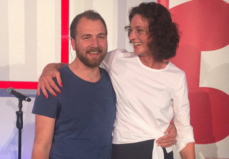 Dankesrede der Schauspielerin Wiebke Puls bei der Verleihung des 3sat Preises für ihre künstlerisch-innovative Leistung beim Berliner Theatertreffen 2018