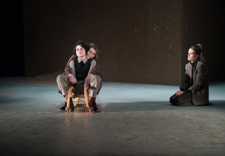 Umkämpfte Zone – Monsun Theater Hamburg – Kathrin Mayr inszeniert Ines Geipels Essay