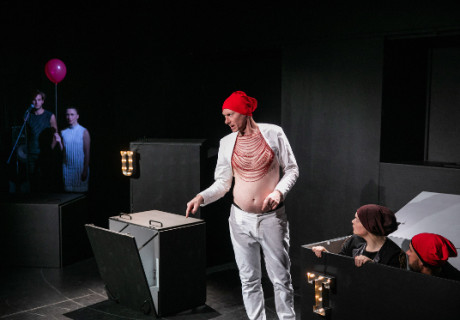 Bookpink – Schauspielhaus Graz – Caren Jeß' gefiedertes Bestiarium bekommt in der Regie von Anja Michaela Wohlfahrt erstmals Bühnenleben