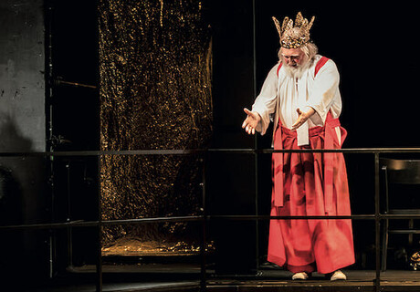 König Lear – Renaissance Theater Berlin – Guntbert Warns inszeniert die Shakespeare-Bearbeitung von Thomas Melle