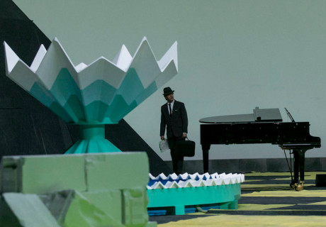 Theaterpodcast (21) – Über Musik im Schauspiel mit Bands auf der Bühne, Klangflächen, Co-Kompositionen und Jazz-Jams