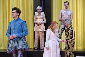 Shakespeare in Love – von Bettina Bruinier am Saarländischen Staatstheater Saarbrücken als Pop-Musical inszeniert