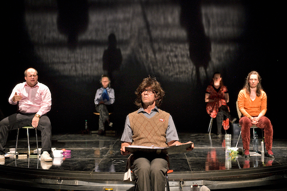 DIE MITWISSEREINE IDIOTIE von Philipp L&ouml;hleInszenierung: Christof K&uuml;ster |  Kost&uuml;me und B&uuml;hne: Marion EiselePremiere am 11.07.2020, SchauspielhausW&uuml;rttembergische Landesb&uuml;hne Esslingen