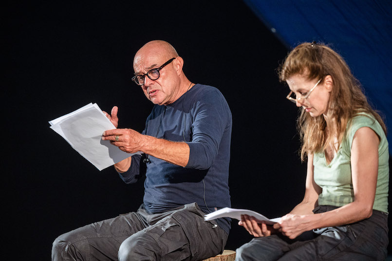 26.08.2022 Weimar: Chris Salters &bdquo;Animate&ldquo;, ein Augmented Reality Parcours in der KET-Halle im Rahmen des Kunstfest Weimar. Foto: Thomas M&uuml;ller