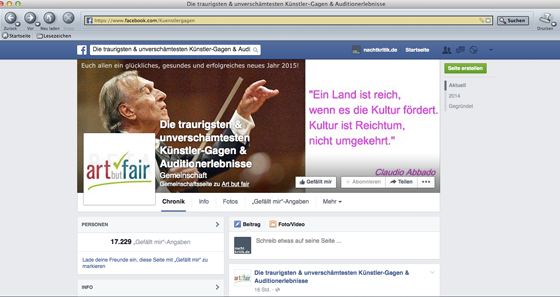 facebookseiteartbutfair 560 screenshot u