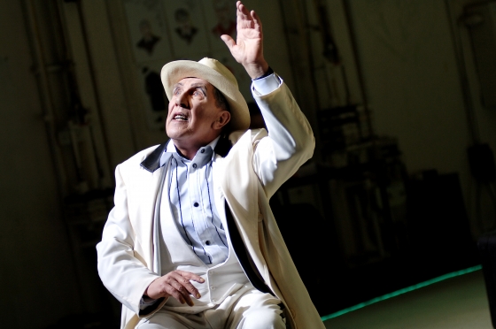 Gerd Kunath als Pozzo in WARTEN AUF GODOT Regie George Tabori c Monika Rittershaus