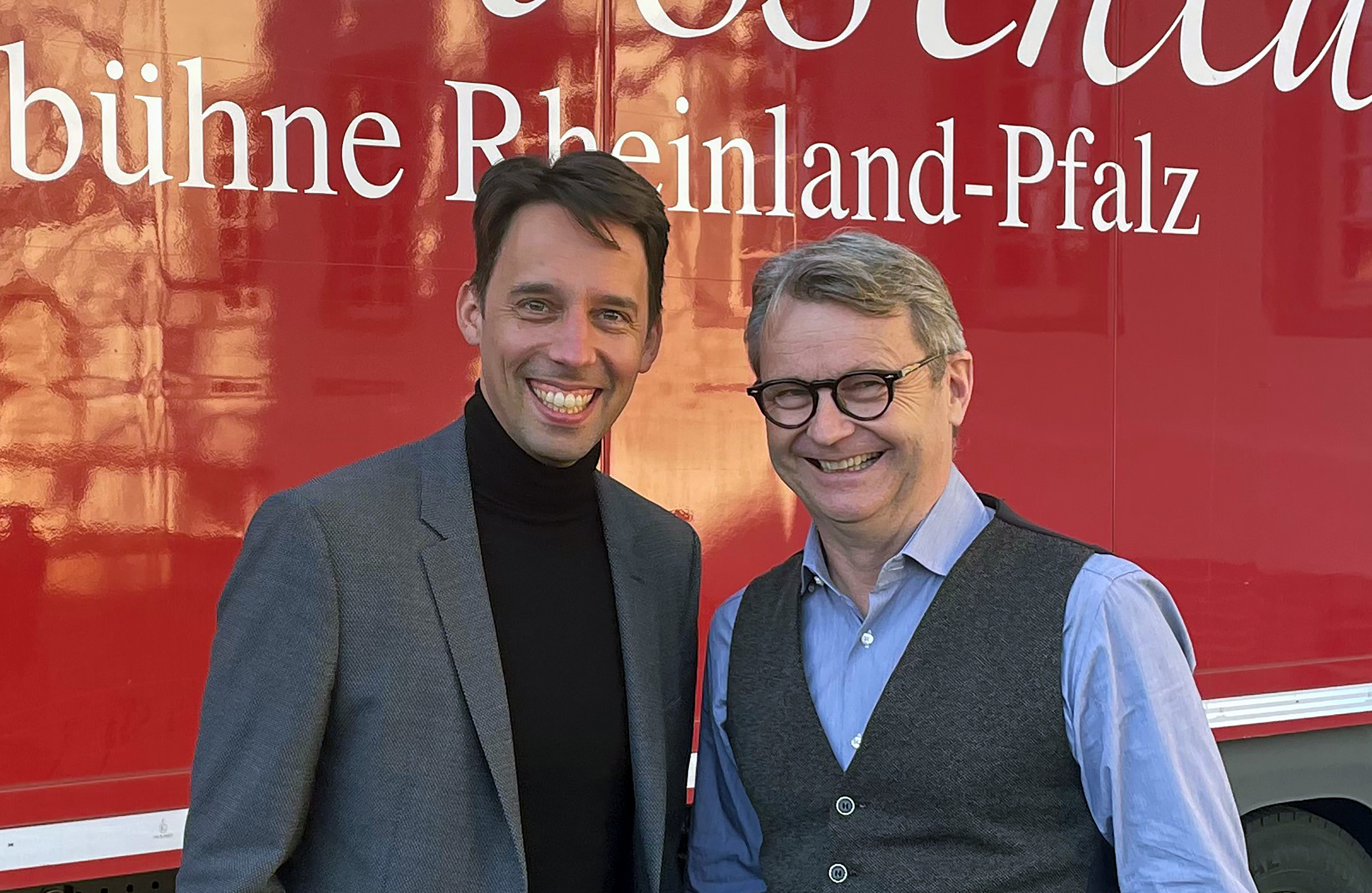 René Heinersdorff und Lajos Wenzel Landestheater Rheinland Pfalz