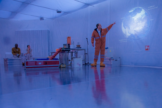 Bild Theaterpodcast 16 Rimini Protokoll Weltklima Konferenz Benno Tobler