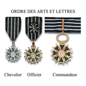medaille ordre des arts et lettres 280 