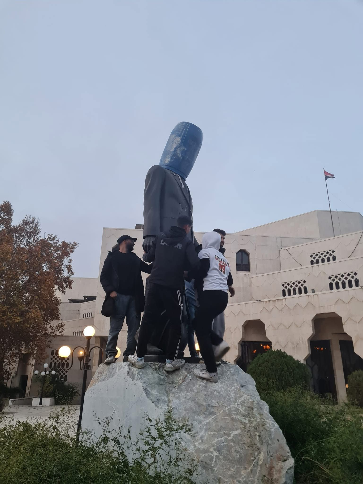 Syrien SturzAssad privat